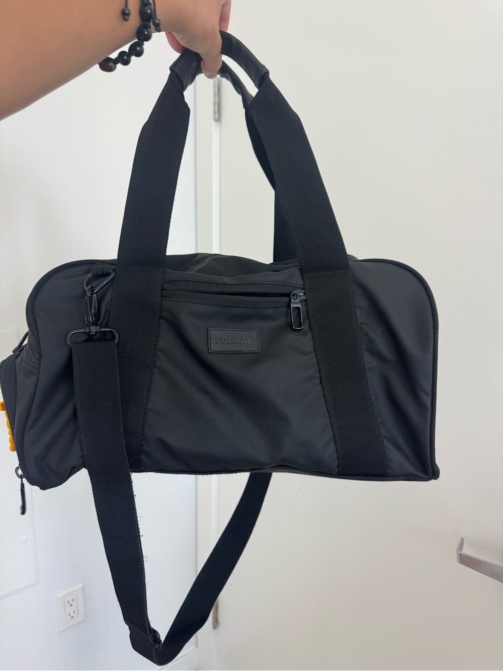 VOORAY Black Duffel Bag